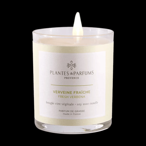 Plantes & Parfums -180g Handcrafted Perfumed Candle - Fresh Verbena - Lozza’s Gifts & Homewares 