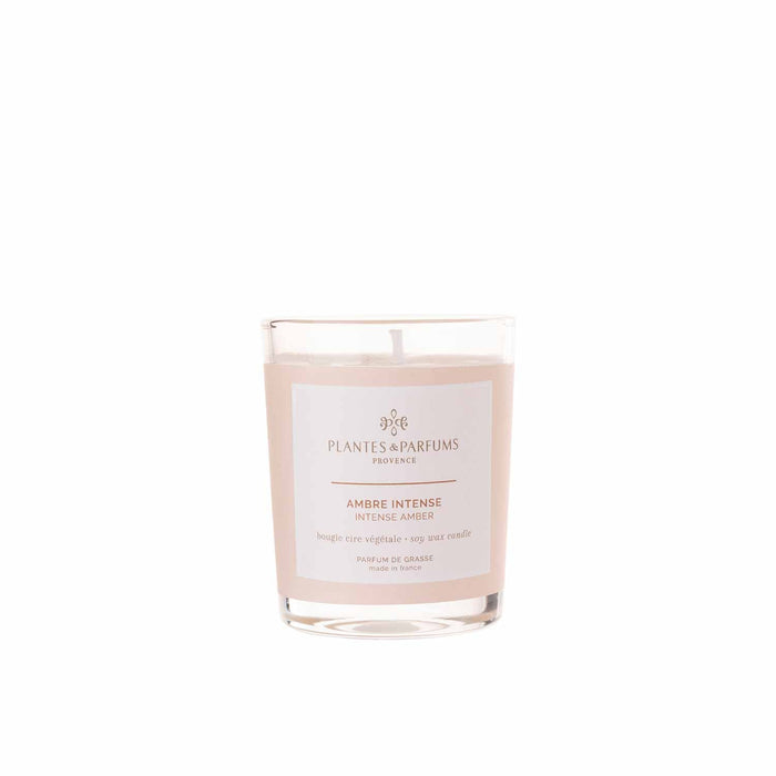Plantes & Parfums - 180g Handcrafted Perfumed Candle - Intense Amber - Lozza’s Gifts & Homewares 