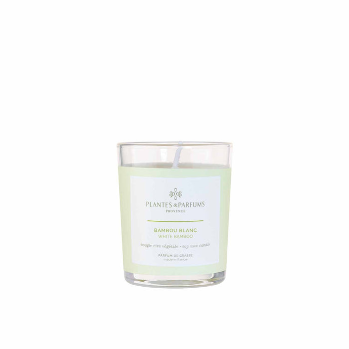 Plantes & Parfums - 180g Handcrafted Perfumed Candle - White Bamboo - Lozza’s Gifts & Homewares 