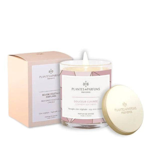 Plantes & Parfums -75g Handcrafted Perfumed Candle - Coppery Softness - Lozza’s Gifts & Homewares 