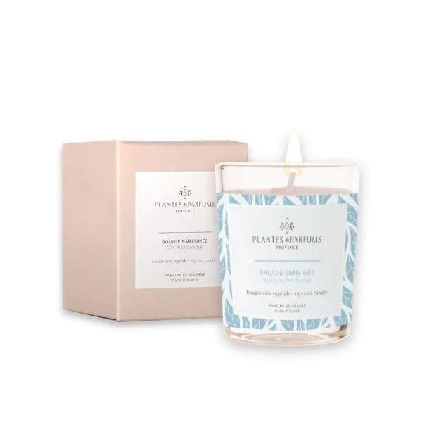 Plantes & Parfums -75g Handcrafted Perfumed Candle - Walk in the Snow - Lozza’s Gifts & Homewares 