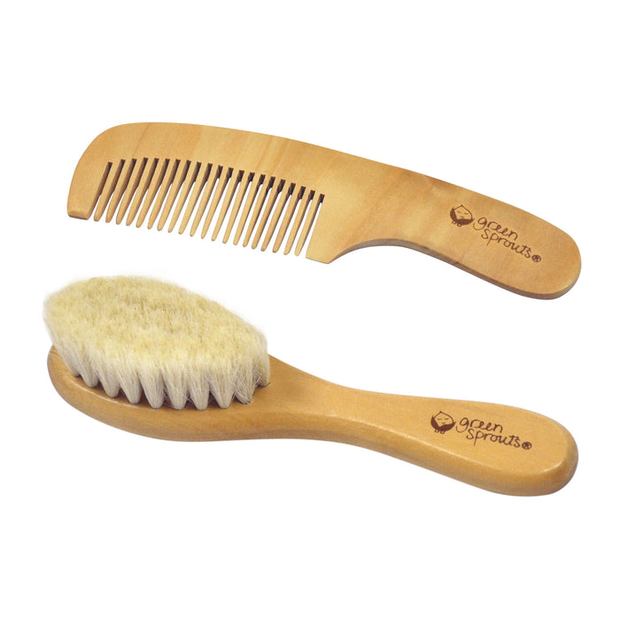 Green Sprouts Brush and Comb Set - Lozza’s Gifts & Homewares 