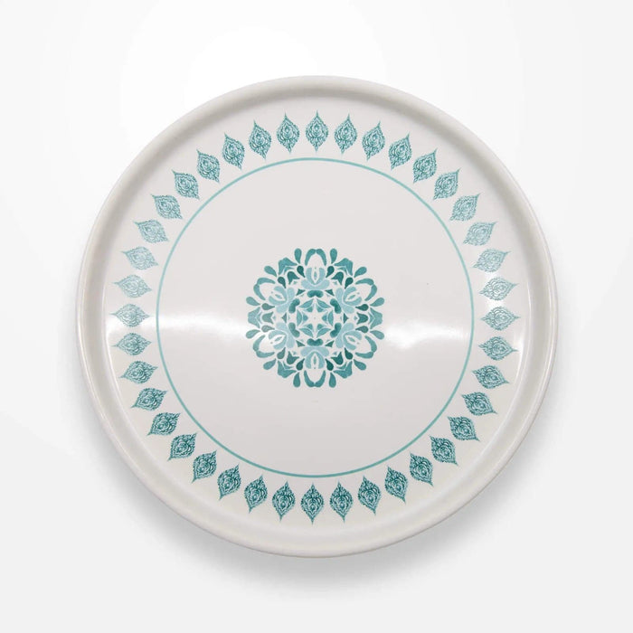 Cake Stand - Moroccan Madness - Ocean Blue - 26x9x26cm - Lozza’s Gifts & Homewares 
