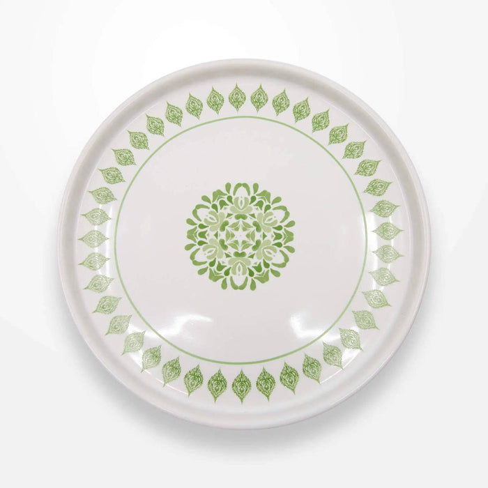 Cake Stand - Moroccan Madness - Sage - 26x9x26cm - Lozza’s Gifts & Homewares 