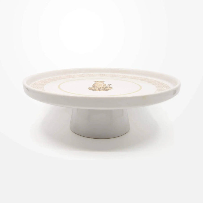 Cake Stand - Oasis Tile - Pink - 26x9x26cm - Lozza’s Gifts & Homewares 