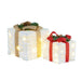 White Light Christmas Gift Boxers, Set of 2 - Lozza’s Gifts & Homewares 
