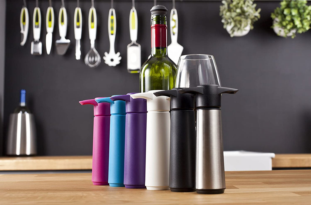 Vacu Vin Wine Saver Pack Wine Saver Set -Black - Lozza’s Gifts & Homewares 