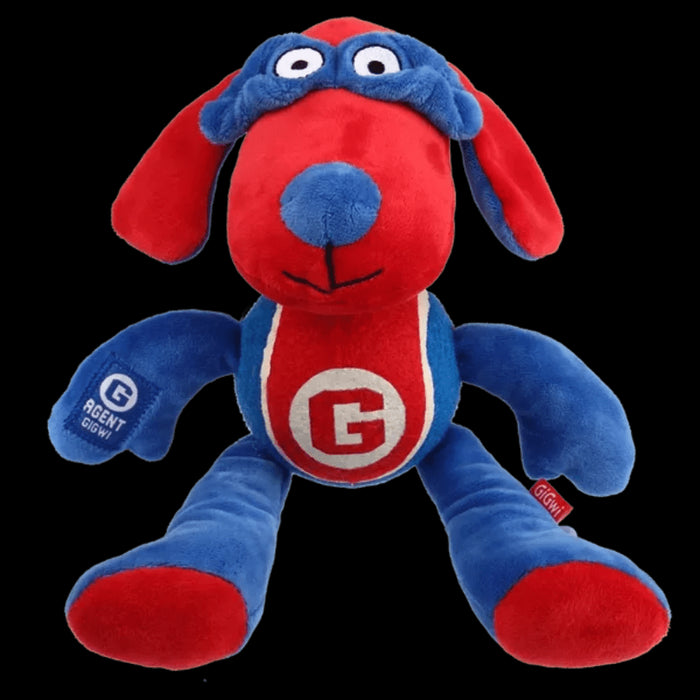 Gigwi Agent Plush With Tennis Dog Ball - Lozza’s Gifts & Homewares 