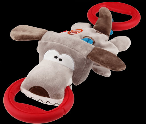 Gigwi Iron Grip Plush Tug Toy - Dog - Lozza’s Gifts & Homewares 