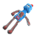 Gigwi Monster Rope Squeaker Blue Medium/Large - Lozza’s Gifts & Homewares 
