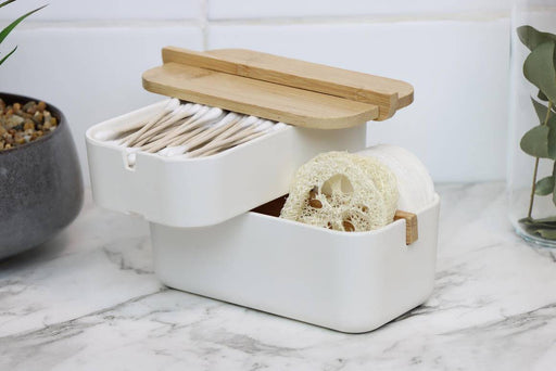 Bambox - Bamboo Essentials Bathroom/Kitchen Organiser - Lozza’s Gifts & Homewares 