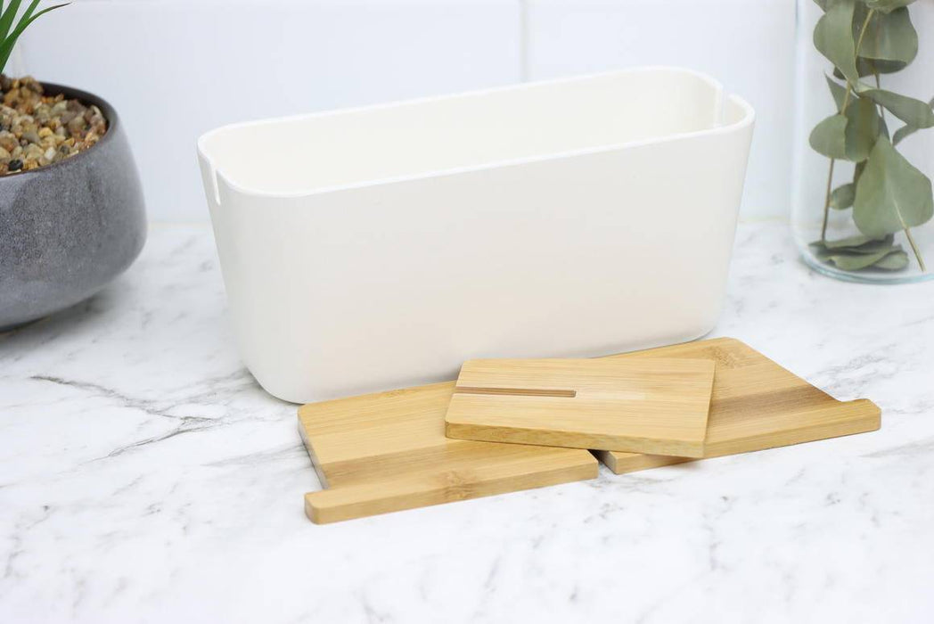 Big Panda -Bamboo Kitchen/Bathroom Organiser - Lozza’s Gifts & Homewares 