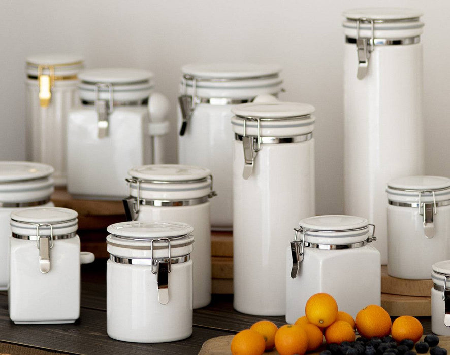 White Coffee Canister 200g - Lozza’s Gifts & Homewares 