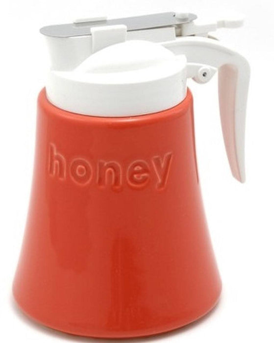 White Honey Pot - Lozza’s Gifts & Homewares 