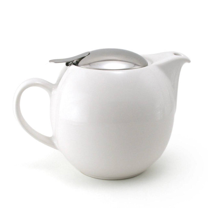 White Universal Teapot 680ml - Lozza’s Gifts & Homewares 