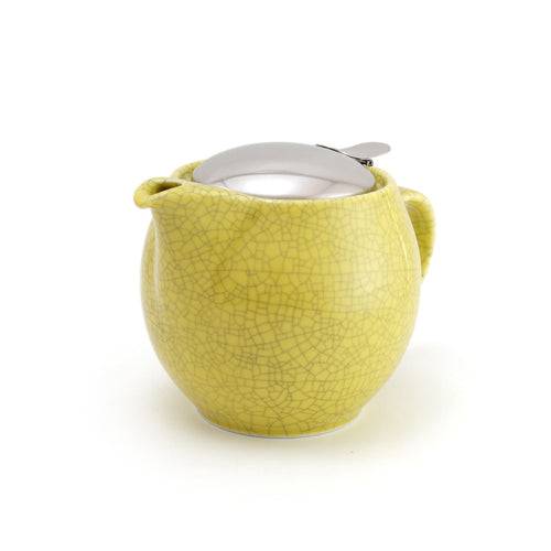 Yellow Crackle Universal Teapot 450ml - Lozza’s Gifts & Homewares 